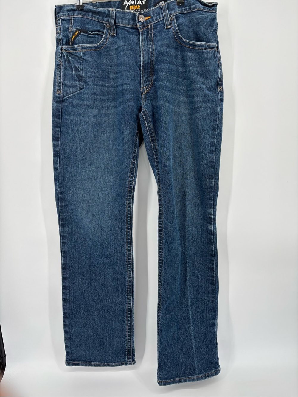 Ariat Rebar M4 Mens Jeans 36x36 Bodie Edge Bootcut DuraStretch Workwear 10016220 - Picture 12 of 14